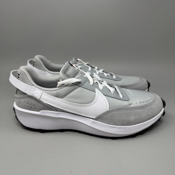 Nike Waffle Debut 'Grey Fog' Athletic Running Shoes DH9522-003 Mens Size 10 - Picture 1 of 9